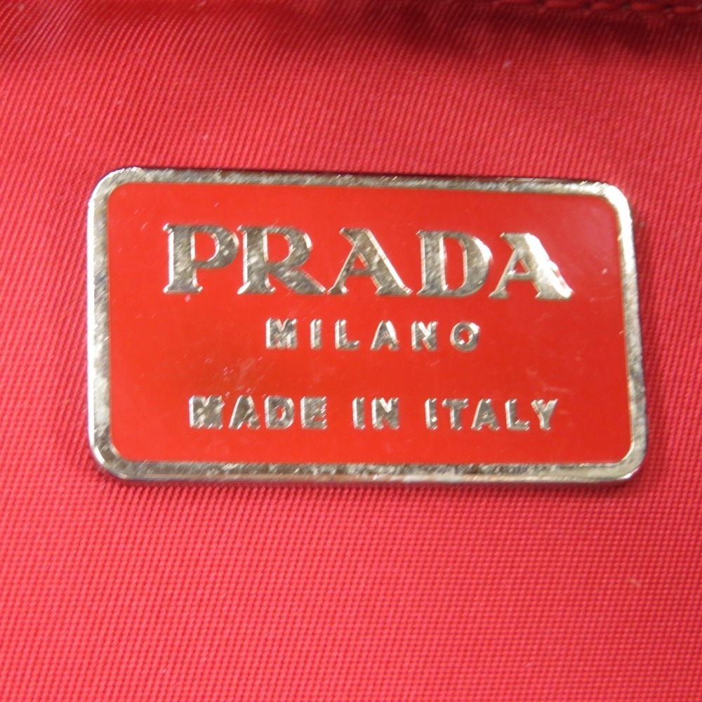 Prada logo Backpack Rucksack Daypack - Picture 6 of 11